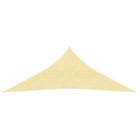 Thumbnail for Sonnensegel HDPE Dreieckig 3,6x3,6x3,6 m Beige