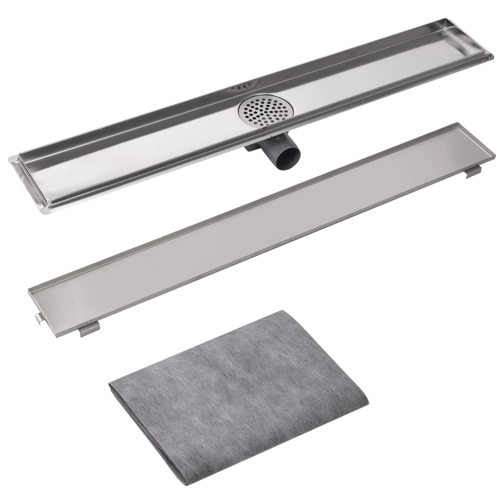 Duschablauf Linear 830x140 mm Edelstahl