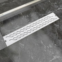Thumbnail for Gerade Duschrinne Wellen 630x140 mm Edelstahl