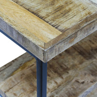 Thumbnail for Büroschreibtisch Mangoholz 110×50×76 cm