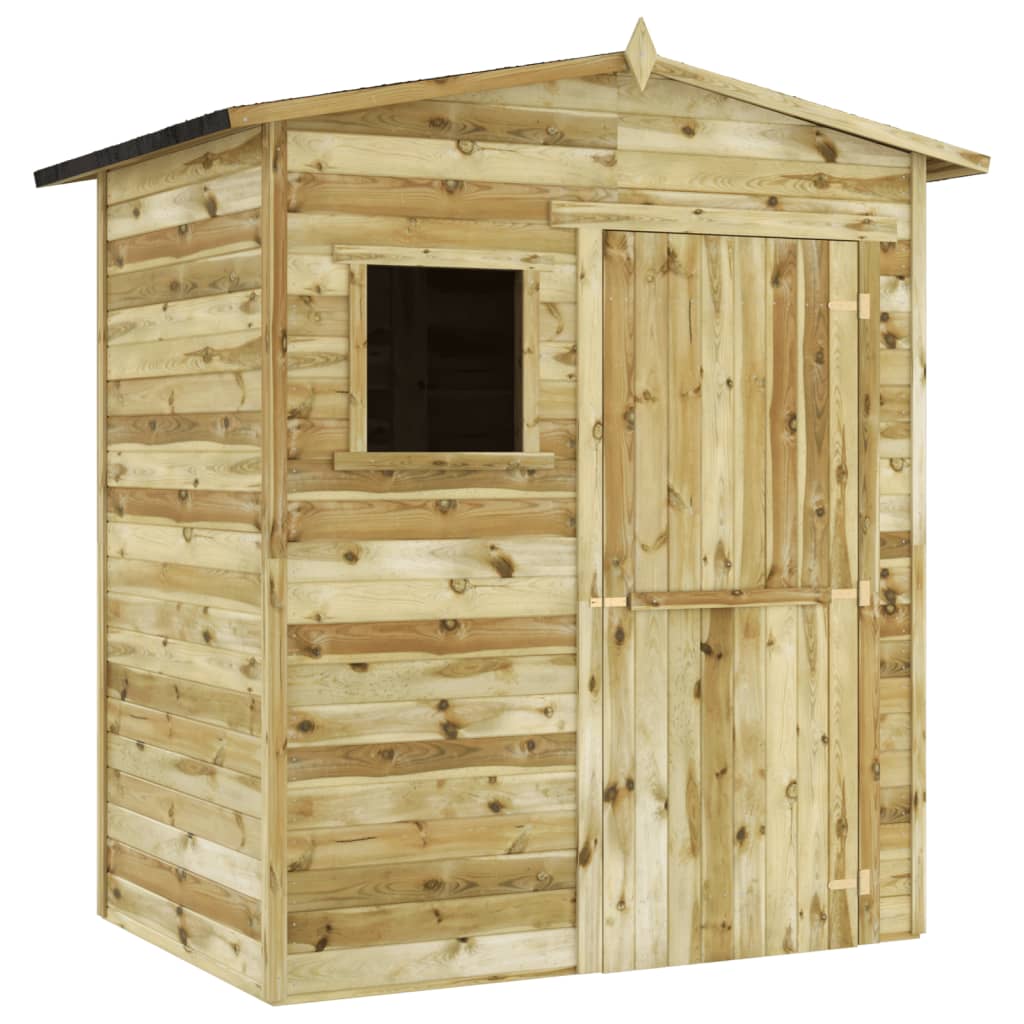 Gartenhaus Schuppen 1,5 x 2 m Kiefernholz Imprägniert