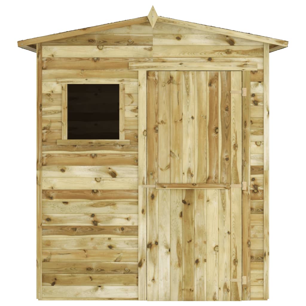 Gartenhaus Schuppen 1,5 x 2 m Kiefernholz Imprägniert