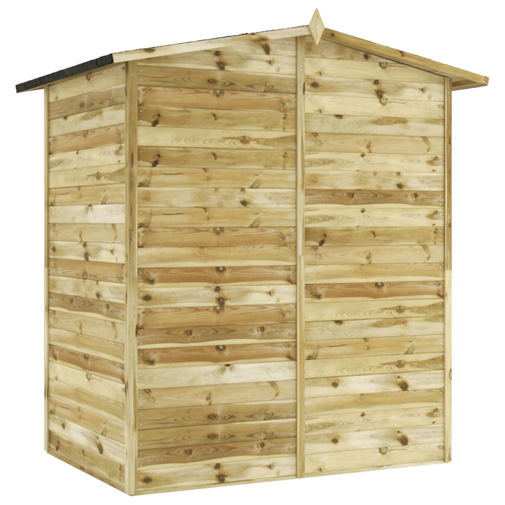 Gartenhaus Schuppen 1,5 x 2 m Kiefernholz Imprägniert
