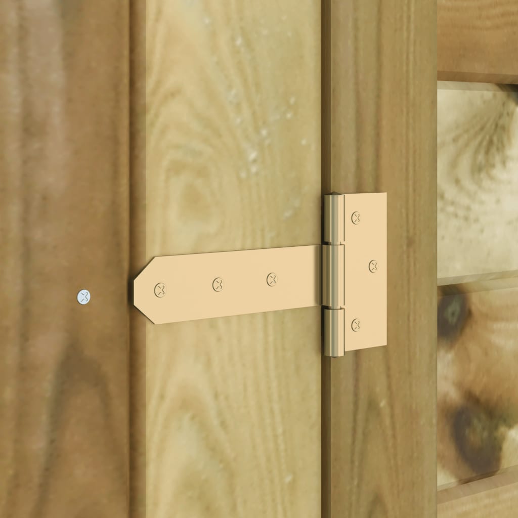 Gartenhaus Schuppen 1,5 x 2 m Kiefernholz Imprägniert