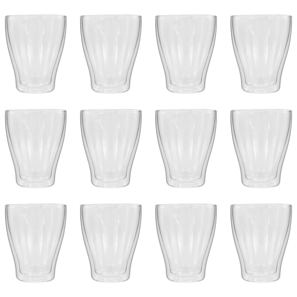 Doppelwandige Latte-Macchiato-Gläser 12 Stk. 370 ml
