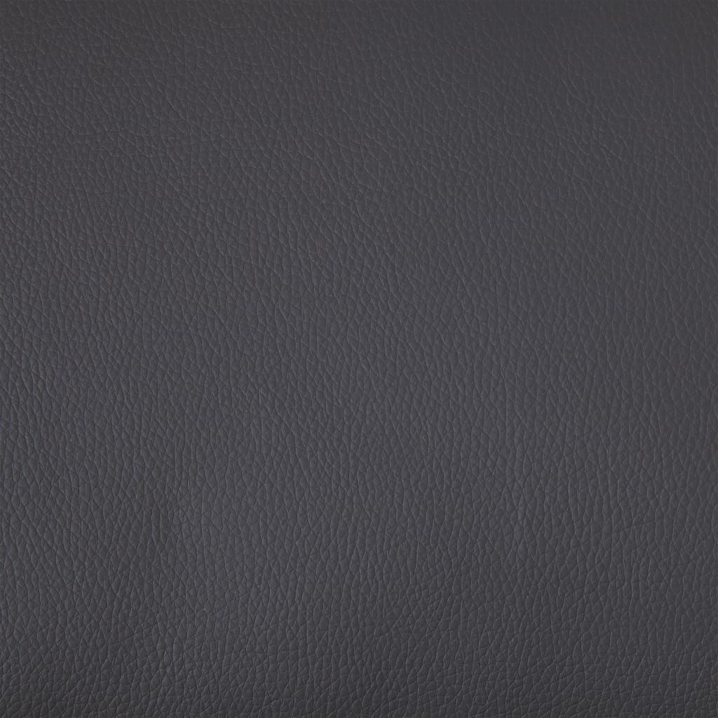 Chaiselongue Grau Kunstleder