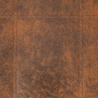 Thumbnail for Massage Chaiselongue mit Kissen Braun Wildleder-Optik