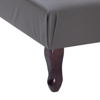 Thumbnail for Chaiselongue Grau Kunstleder