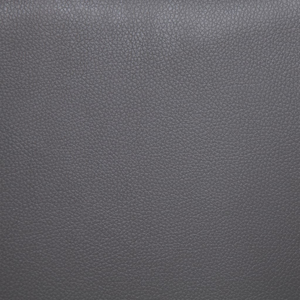 Chaiselongue Grau Kunstleder