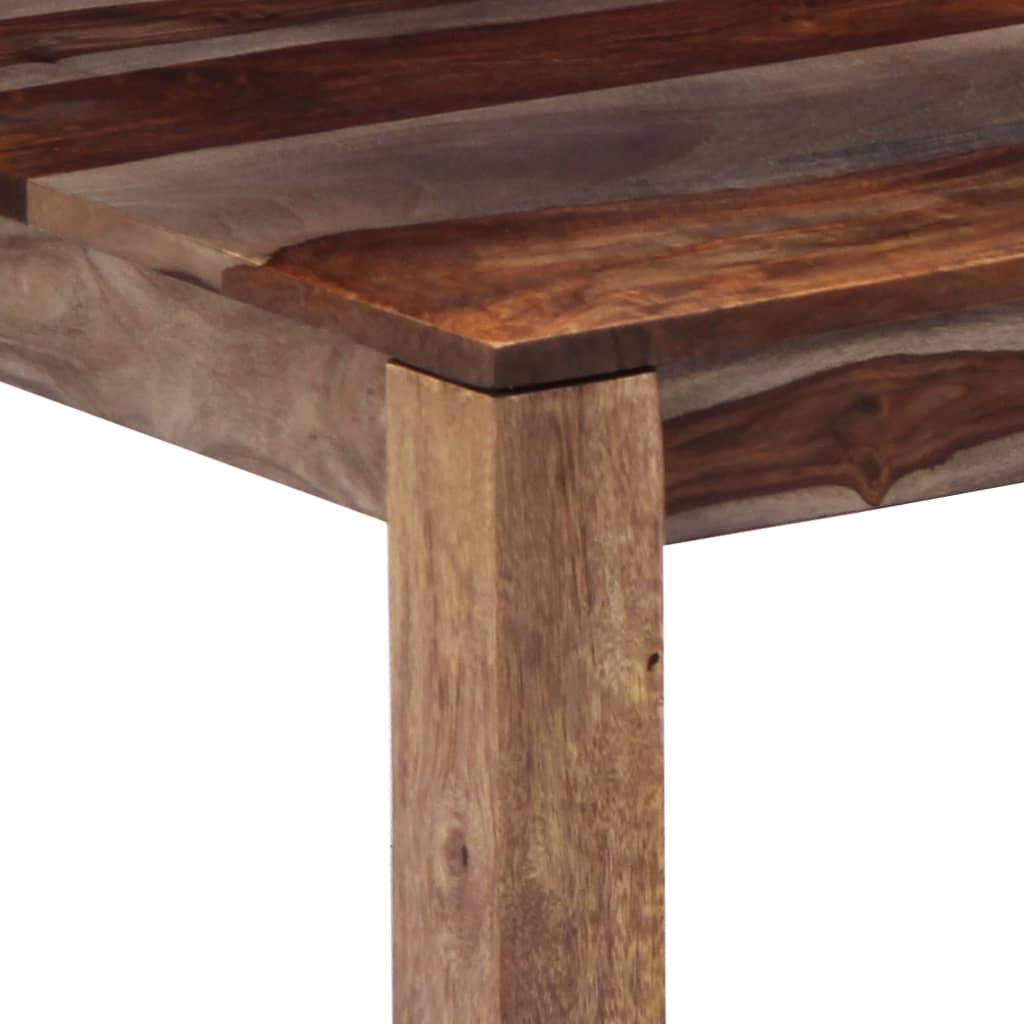 Couchtisch Grau 60 x 60 x 35 cm Massivholz