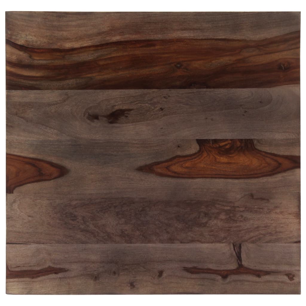 Couchtisch Grau 60 x 60 x 35 cm Massivholz