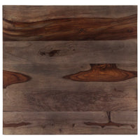 Thumbnail for Couchtisch Grau 60 x 60 x 35 cm Massivholz