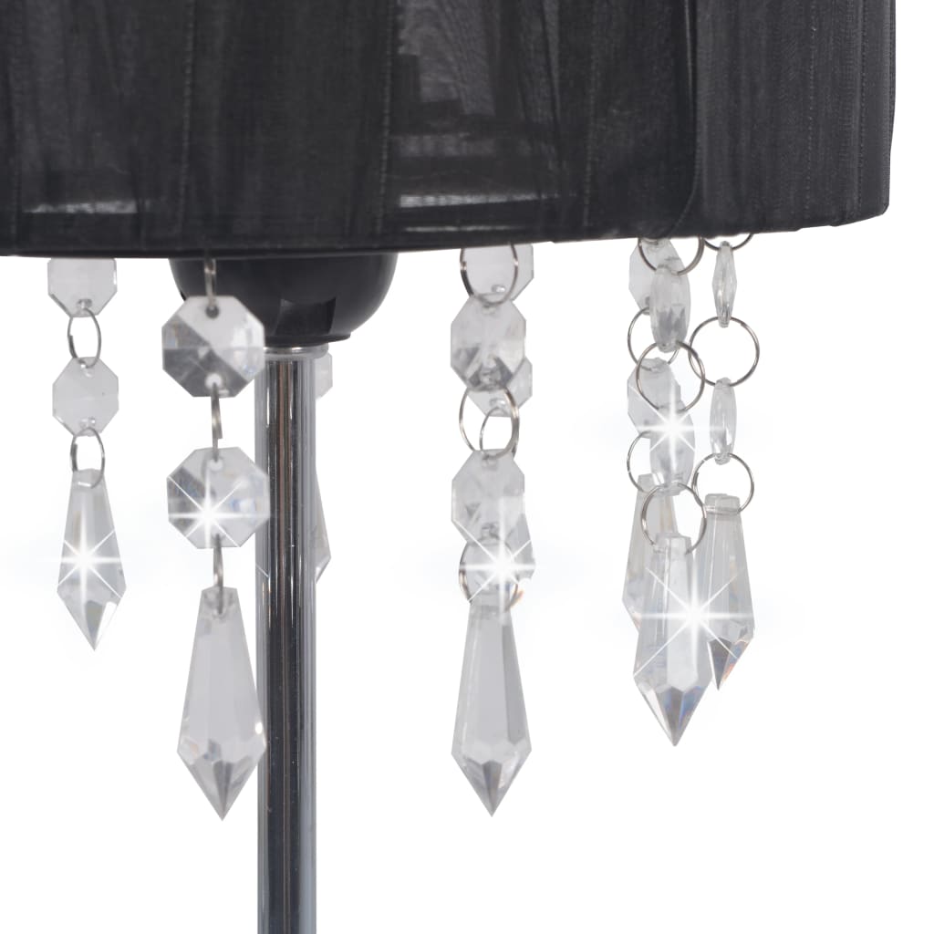 Schreibtischlampe Schwarz Rund E27