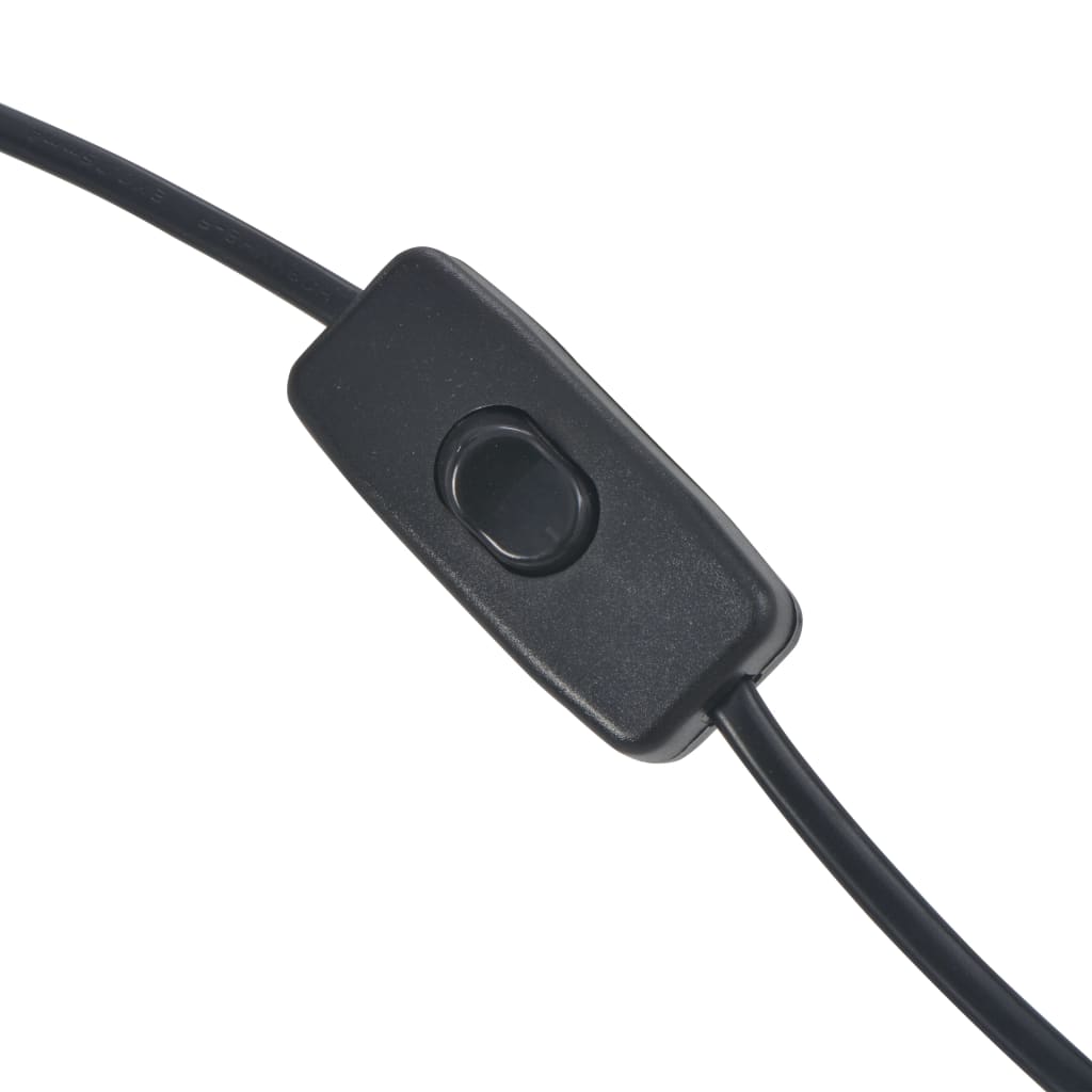 Schreibtischlampe Schwarz Rund E27