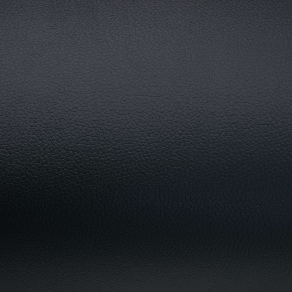 TV-Massagesessel Schwarz Kunstleder