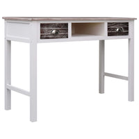 Thumbnail for Schreibtisch Braun 110 × 45 × 76 cm Holz