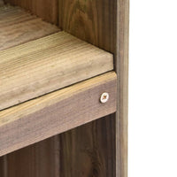 Thumbnail for Garten-Geräteschuppen 36 x 36 x 163 cm Kiefernholz Imprägniert