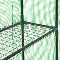 Thumbnail for Begehbares Gewächshaus mit 12 Regalen Stahl 143 x 214 x 196 cm