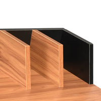 Thumbnail for Schreibtisch Schwarz und Braun 80x50x84 cm
