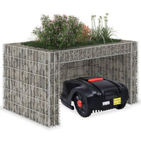 Thumbnail for Rasenmäher-Garage mit Hochbeet 110x80x60 cm Stahldraht