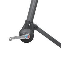 Thumbnail for Ampelschirm Taupe 3 m Aluminium-Mast