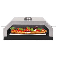 Thumbnail for Pizzaofen mit Keramikstein für Gas-Kohlegrill