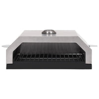 Thumbnail for Pizzaofen mit Keramikstein für Gas-Kohlegrill