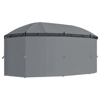 Thumbnail for Pavillon mit Vorhängen 520x349x255 cm Anthrazit