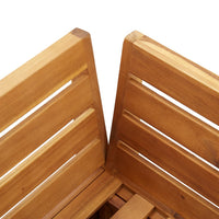 Thumbnail for Modular-Ecksofa 1 Stk. mit Auflagen Massivholz Akazie