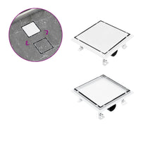 Thumbnail for Duschablauf 2-in-1 Flacher und Flieseneinsatz-Deckel 20×20 cm