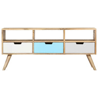 Thumbnail for TV-Schrank 110×35×48 cm Massivholz Mango