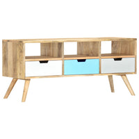 Thumbnail for TV-Schrank 110×35×48 cm Massivholz Mango