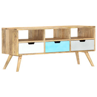 Thumbnail for TV-Schrank 110×35×48 cm Massivholz Mango
