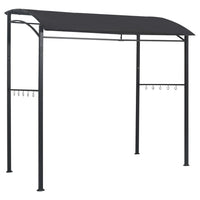 Thumbnail for BBQ-Pavillon 215x150x220 cm Anthrazit Stahl