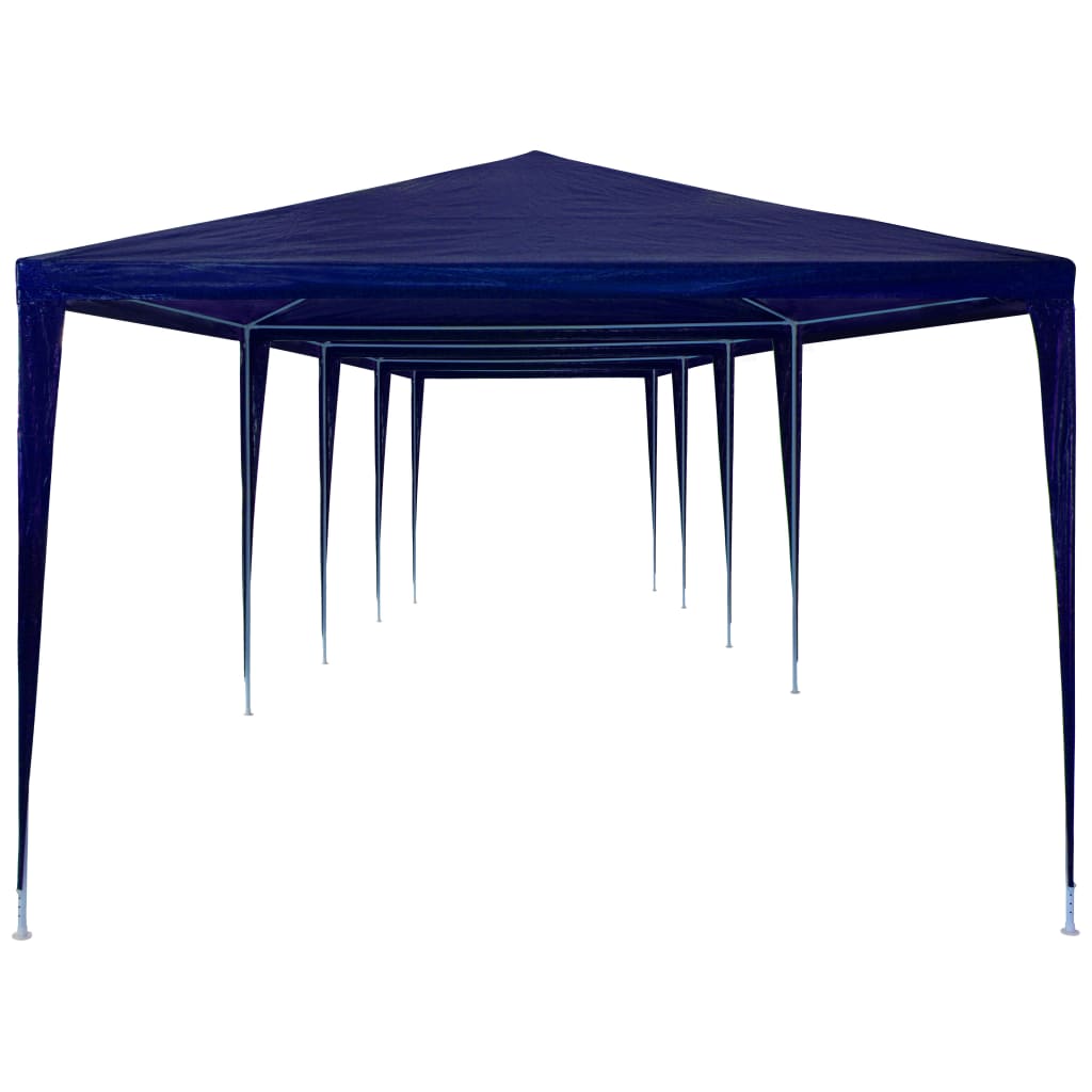 Partyzelt 3x12 m PE Blau