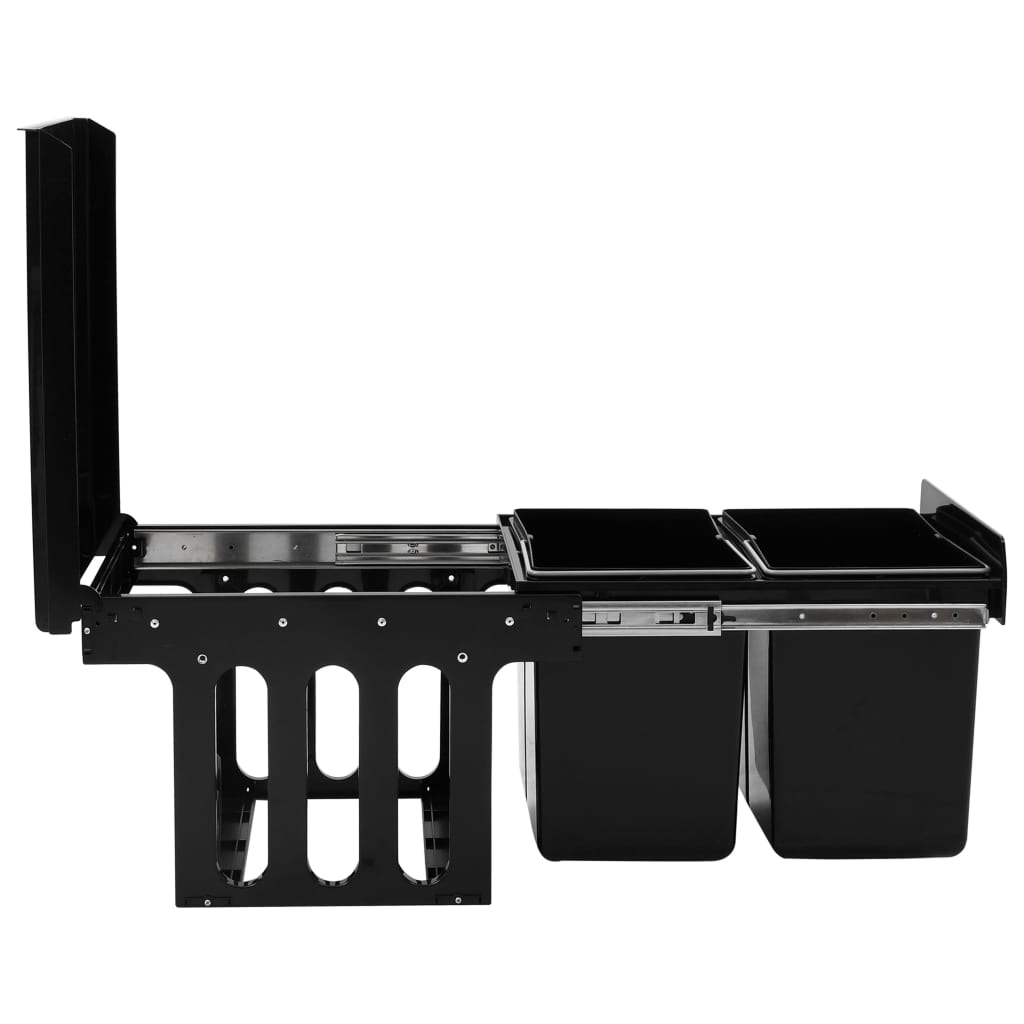Abfallbehälter für Küchenschrank Ausziehbar Soft-Close 36 L