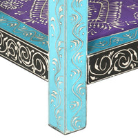 Thumbnail for Konsolentisch Handbemalt 80×35×75 cm Mango Massivholz