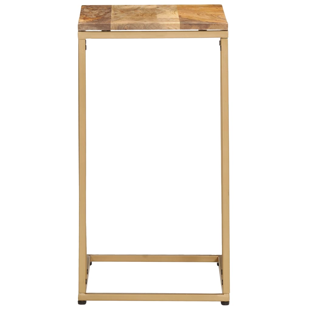 Beistelltisch 35×45×65 cm Massivholz Mango