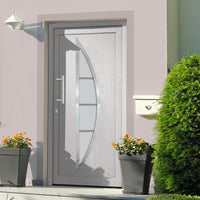 Thumbnail for Haustür Weiß 108x208 cm