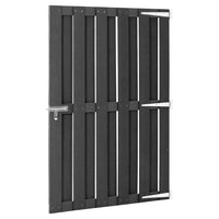 Thumbnail for Gartentor WPC 100 x 150 cm Grau