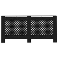 Thumbnail for Heizkörperverkleidung Schwarz 172 x 19 x 81 cm MDF