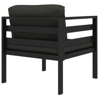 Thumbnail for Modular-Sofa-Eckteil 1 Stk. mit Kissen Aluminium Anthrazit