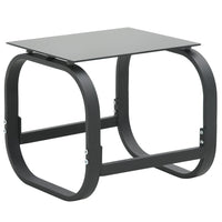 Thumbnail for Sonnenliegen 2 Stk. mit Tisch Textilene und Aluminium