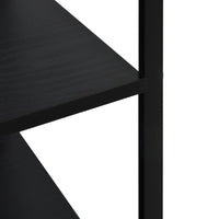 Thumbnail for Mikrowellenregal Schwarz 60x39,6x123 cm Holzwerkstoff