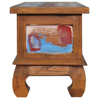 Thumbnail for TV-Schrank 110x35x40 cm Teak Altholz