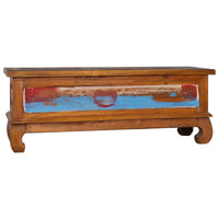 Thumbnail for TV-Schrank 110x35x40 cm Teak Altholz