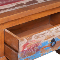 Thumbnail for TV-Schrank 110x35x40 cm Teak Altholz
