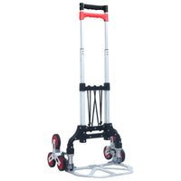 Thumbnail for Treppen-Transportwagen Klappbar 70 kg Aluminium Silbern