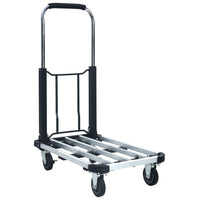 Thumbnail for Transportwagen Klappbar 150 kg Aluminium Silbern