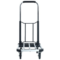 Thumbnail for Transportwagen Klappbar 150 kg Aluminium Silbern